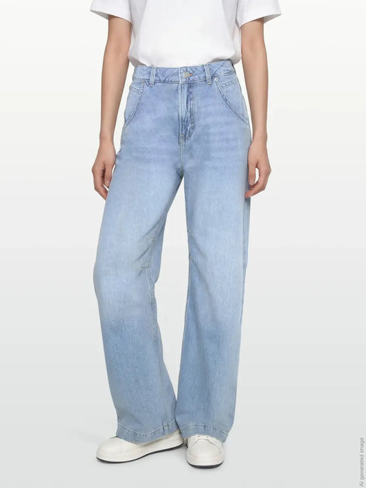BOSS Relaxed Fit Denim - C_SLOUCHY BALOON