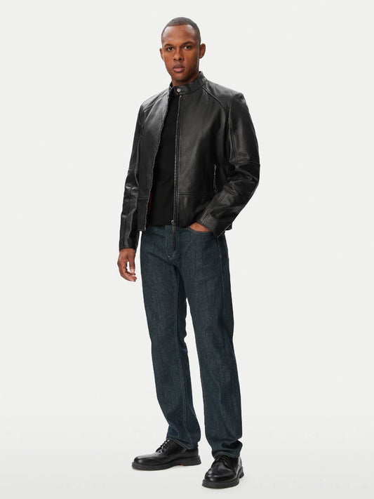 HUGO Leather Jacket - Likos