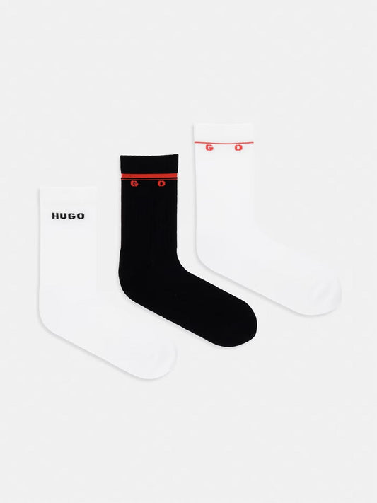 HUGO Socks - 3P QS RIB SPACED MD