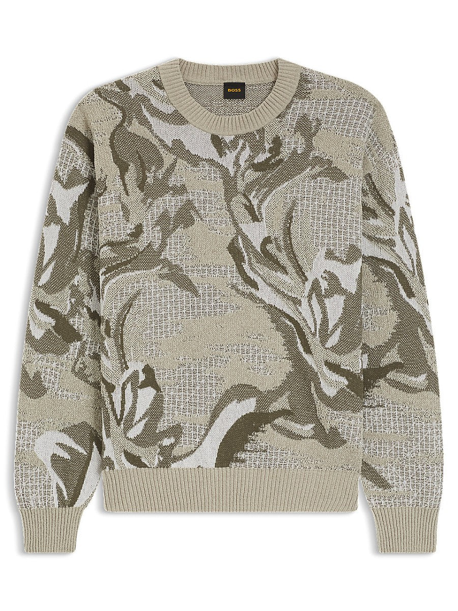BOSS Crew Neck Knitwear - Afloralo