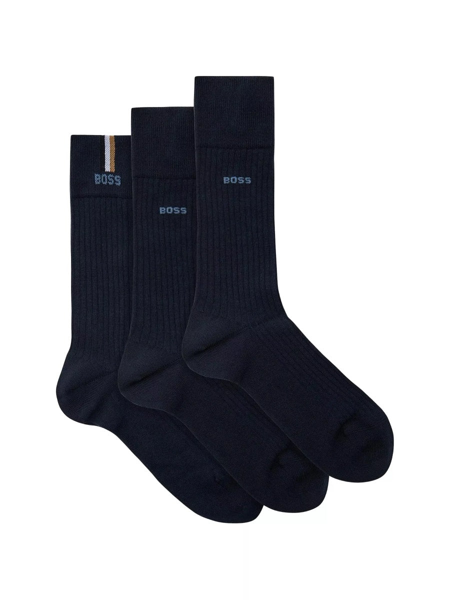 BOSS Socks - 3P RS Rib Iconic CC