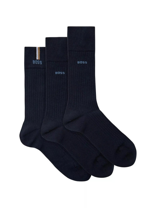 BOSS Socks - 3P RS Rib Iconic CC