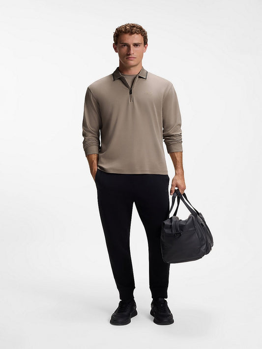 BOSS Polo Long Sleeve - PL_Cord Plisy