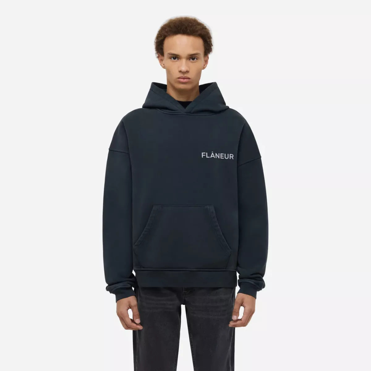 Flaneur - Dbl Logo Hoodie