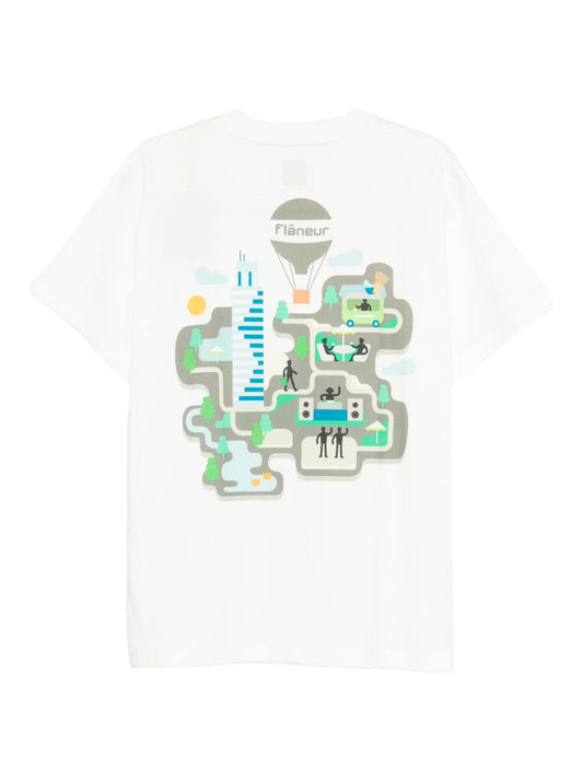 Flaneur T-Shirt - Map