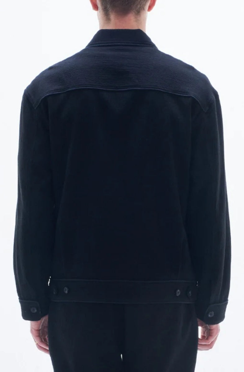 Harrison Wong Jacket - Piped Crepe