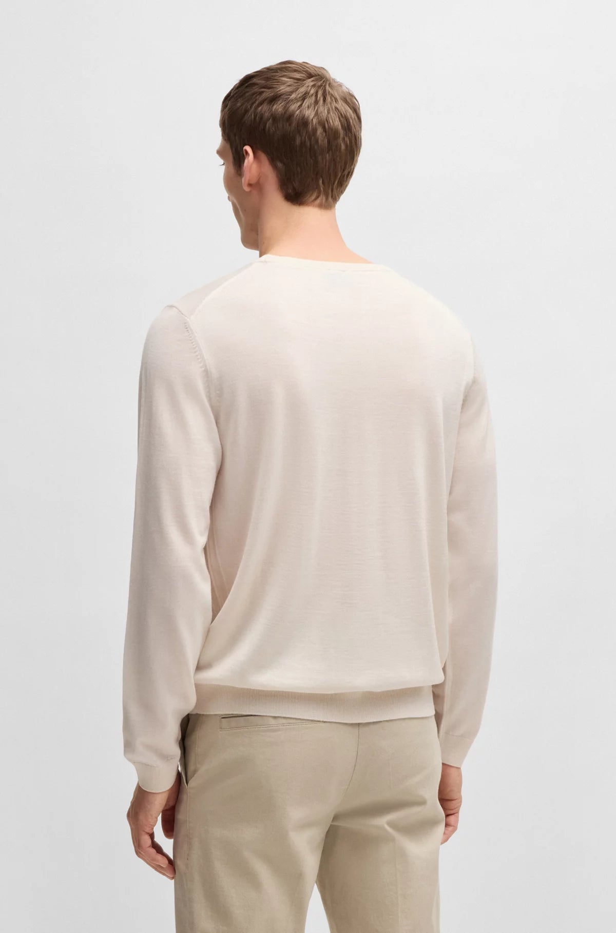 BOSS Crew-Neck Knitwear - Leno-P