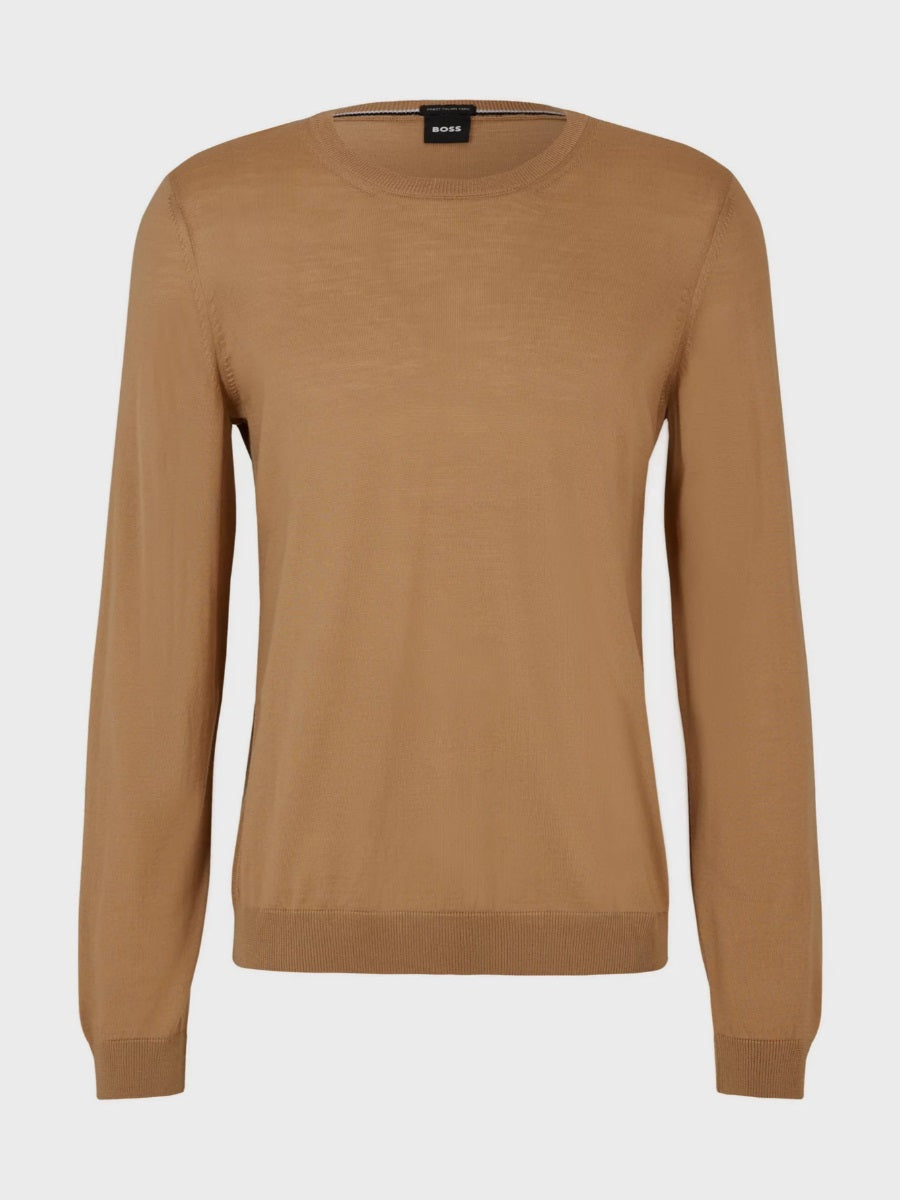 BOSS Crew-Neck Knitwear - Leno-P