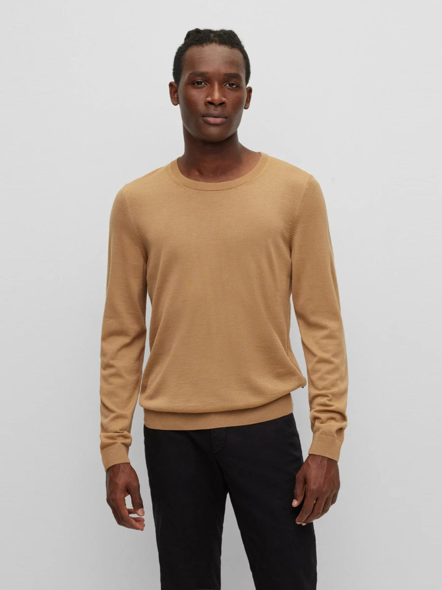 BOSS Crew-Neck Knitwear - Leno-P