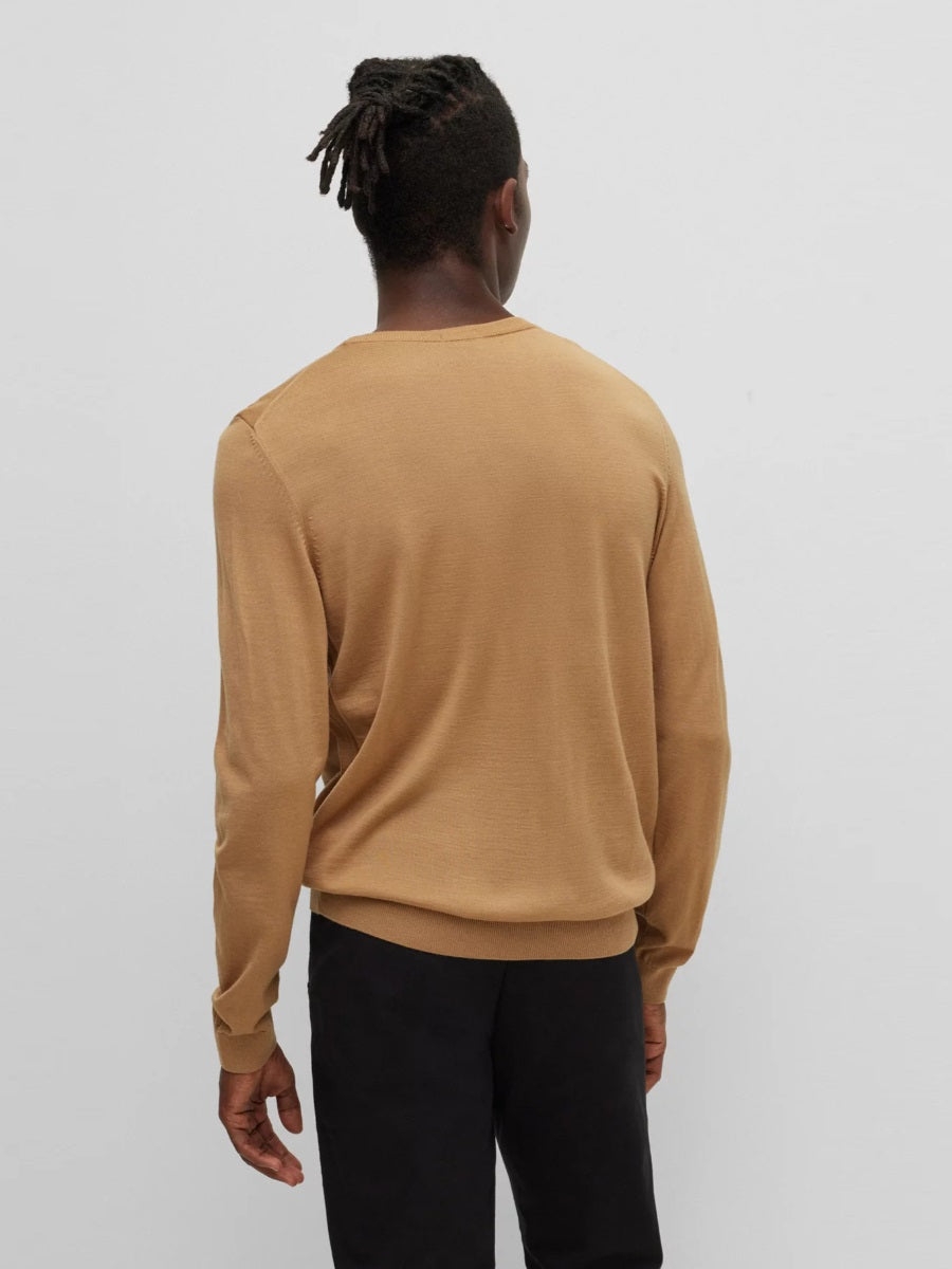 BOSS Crew-Neck Knitwear - Leno-P