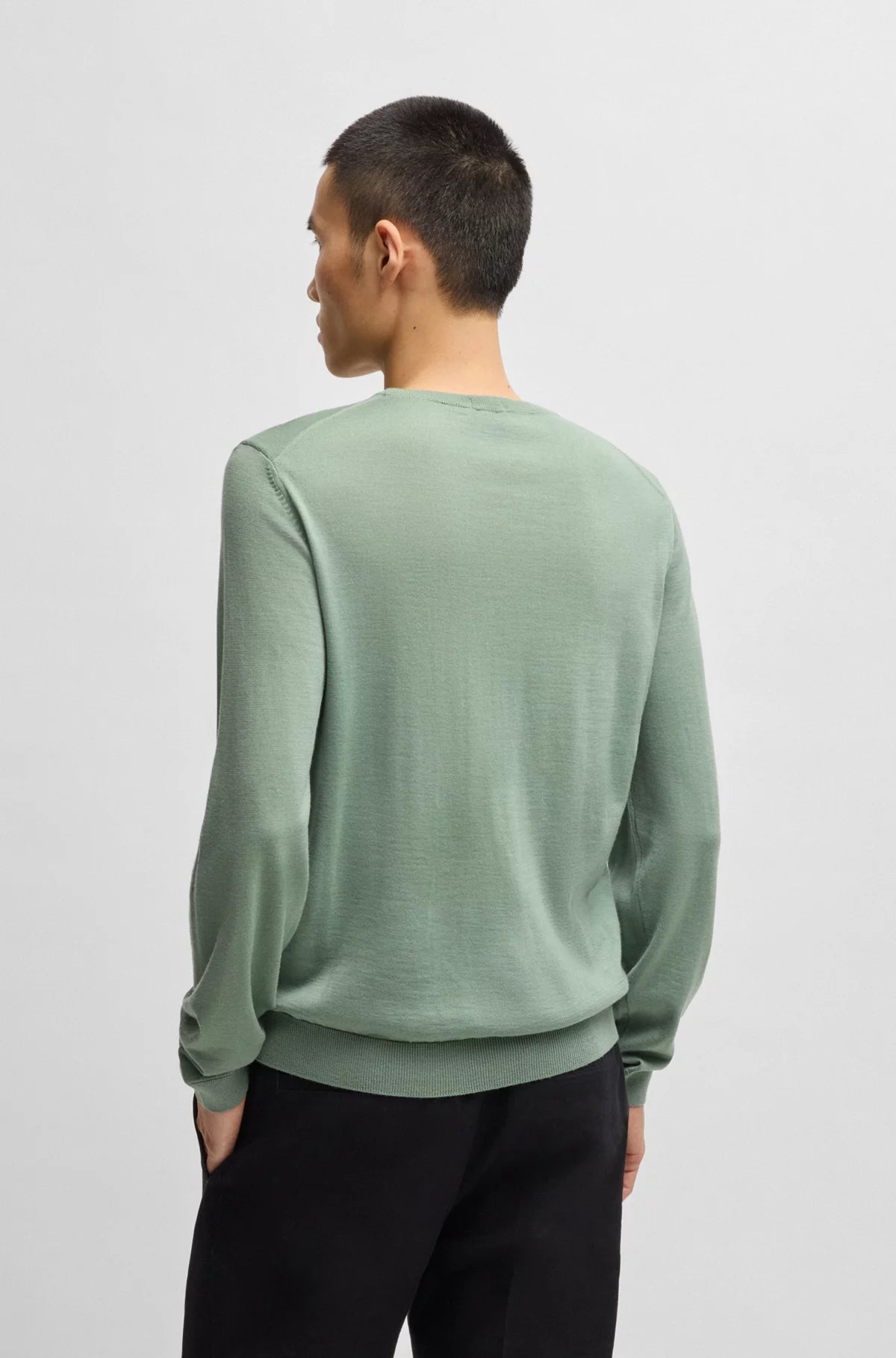 BOSS Crew-Neck Knitwear - Leno-P
