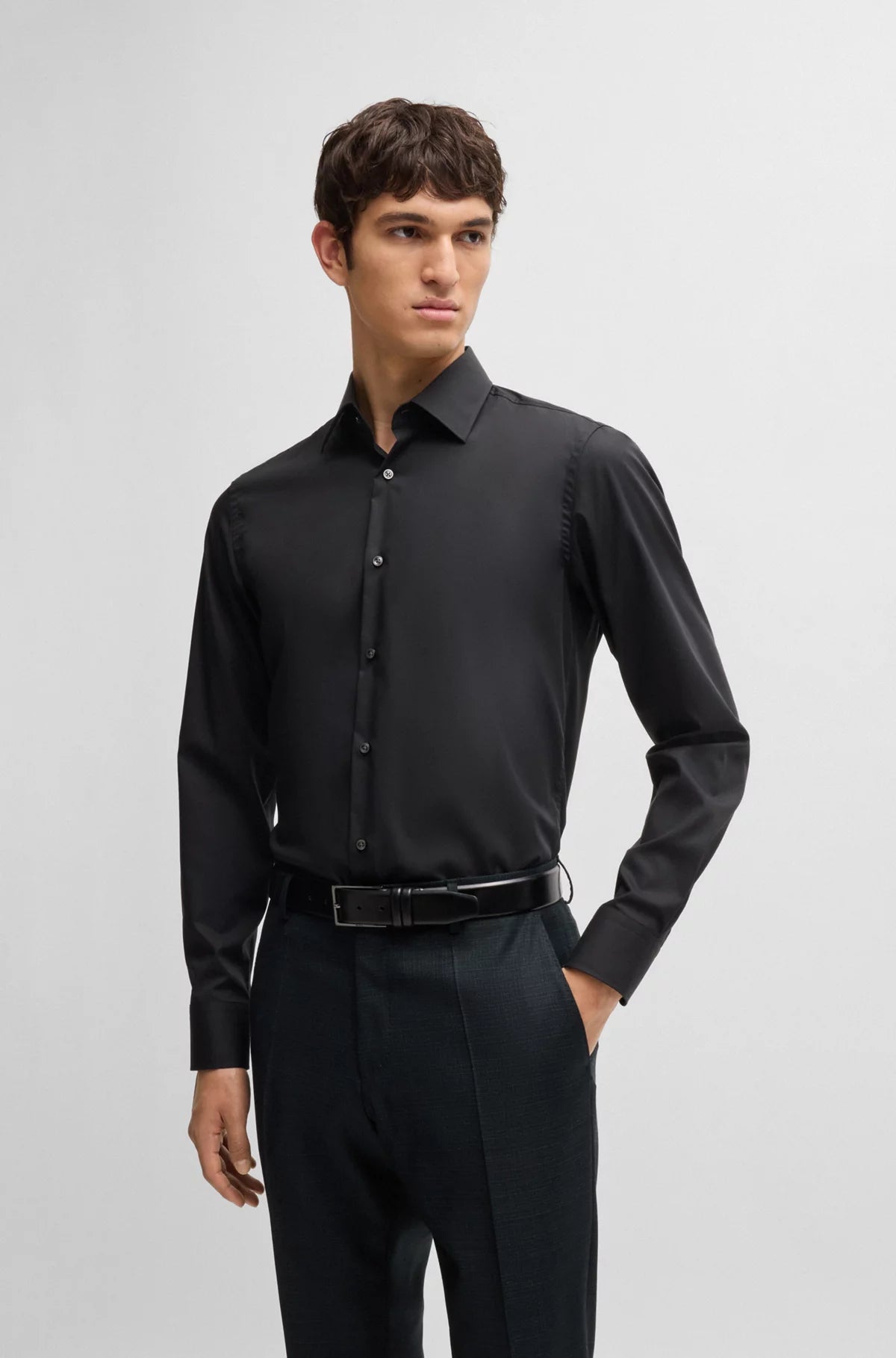 BOSS Formal Shirt - H-HANK-kentBscs