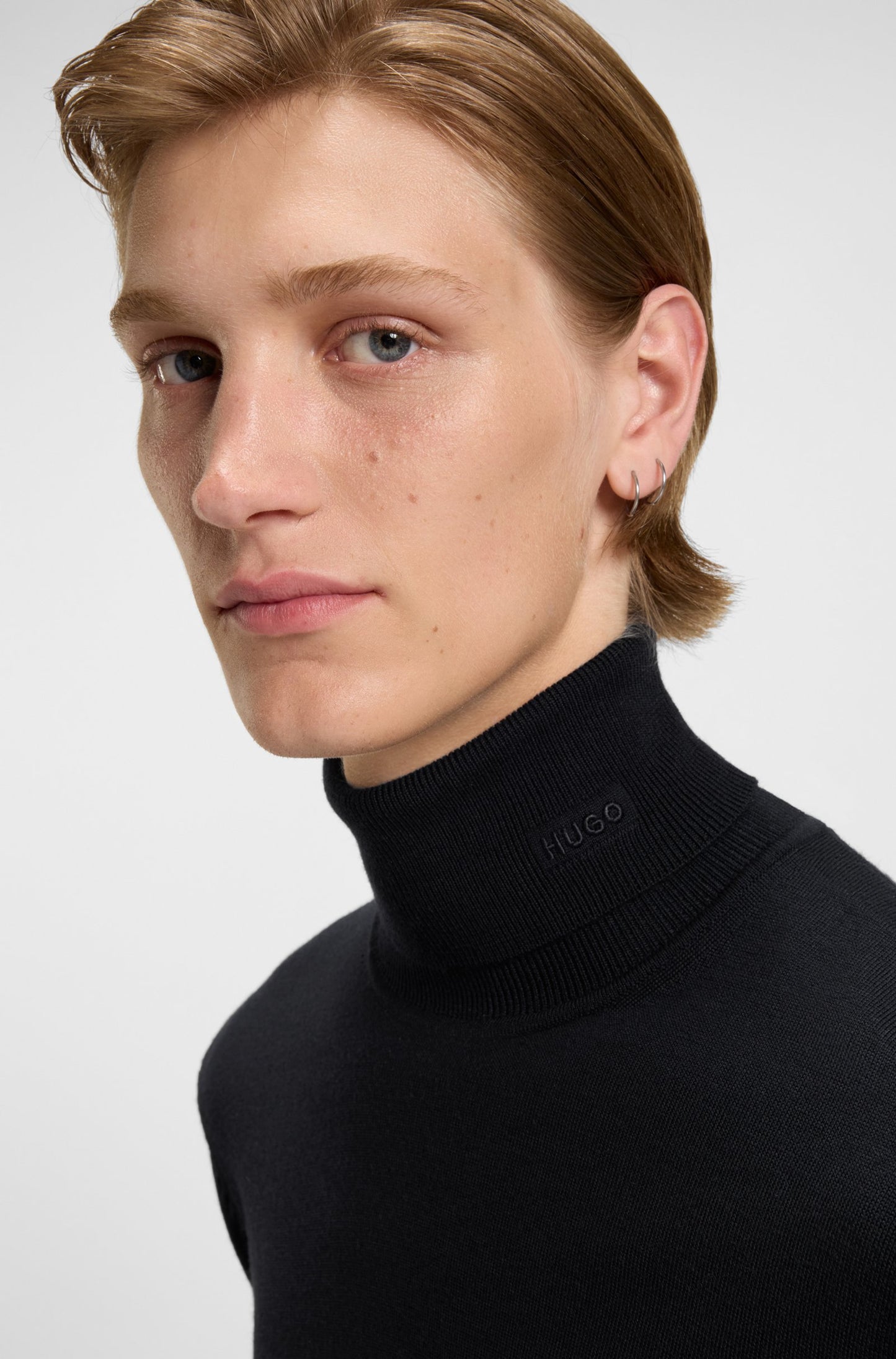 HUGO Roll Neck Knitwear - San Thomas-M