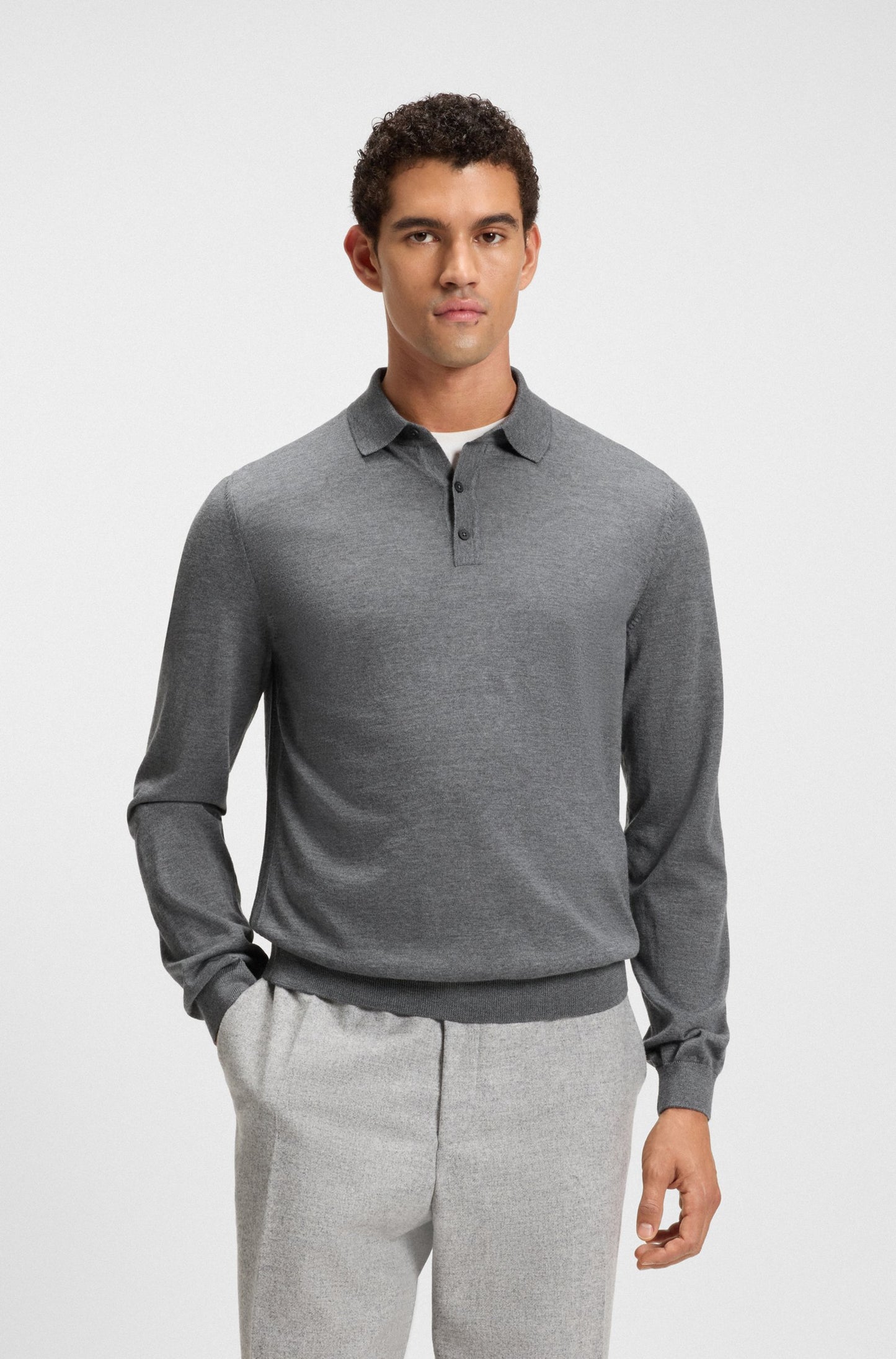 BOSS Polo Long Sleeve - Lancione