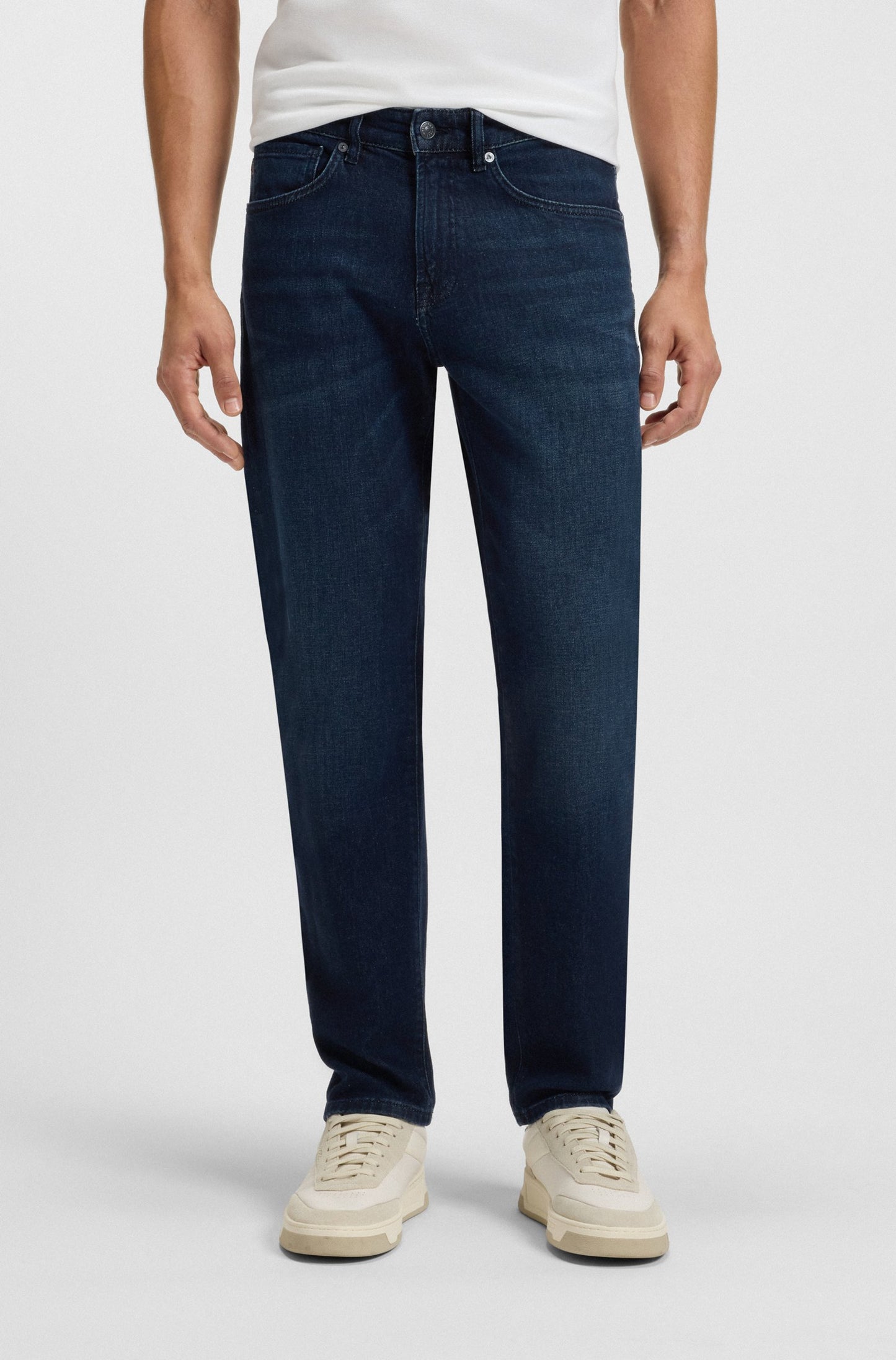 BOSS Tapered Fit Denim - ONYX BO