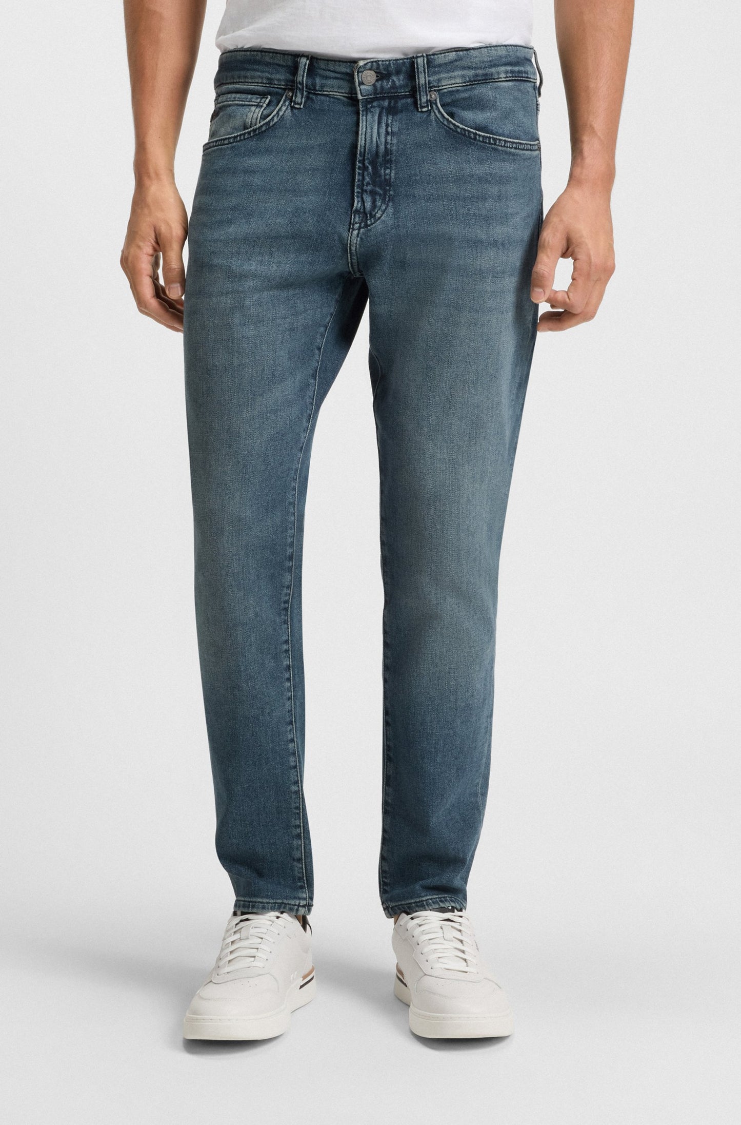 BOSS Tapered Fit Denim - ONYX BO