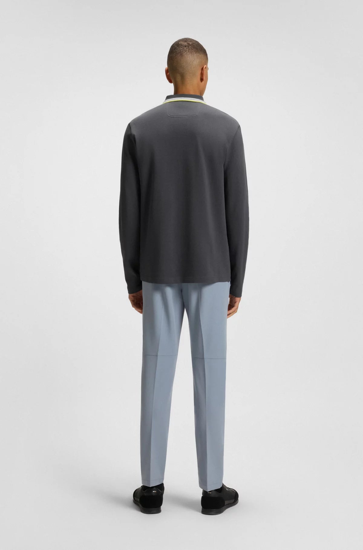 BOSS Polo Long Sleeve - Plisy