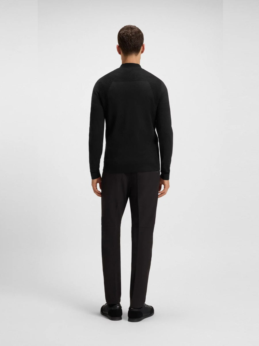 BOSS Half Zip Knitwear - K_Momentum-Lite MN