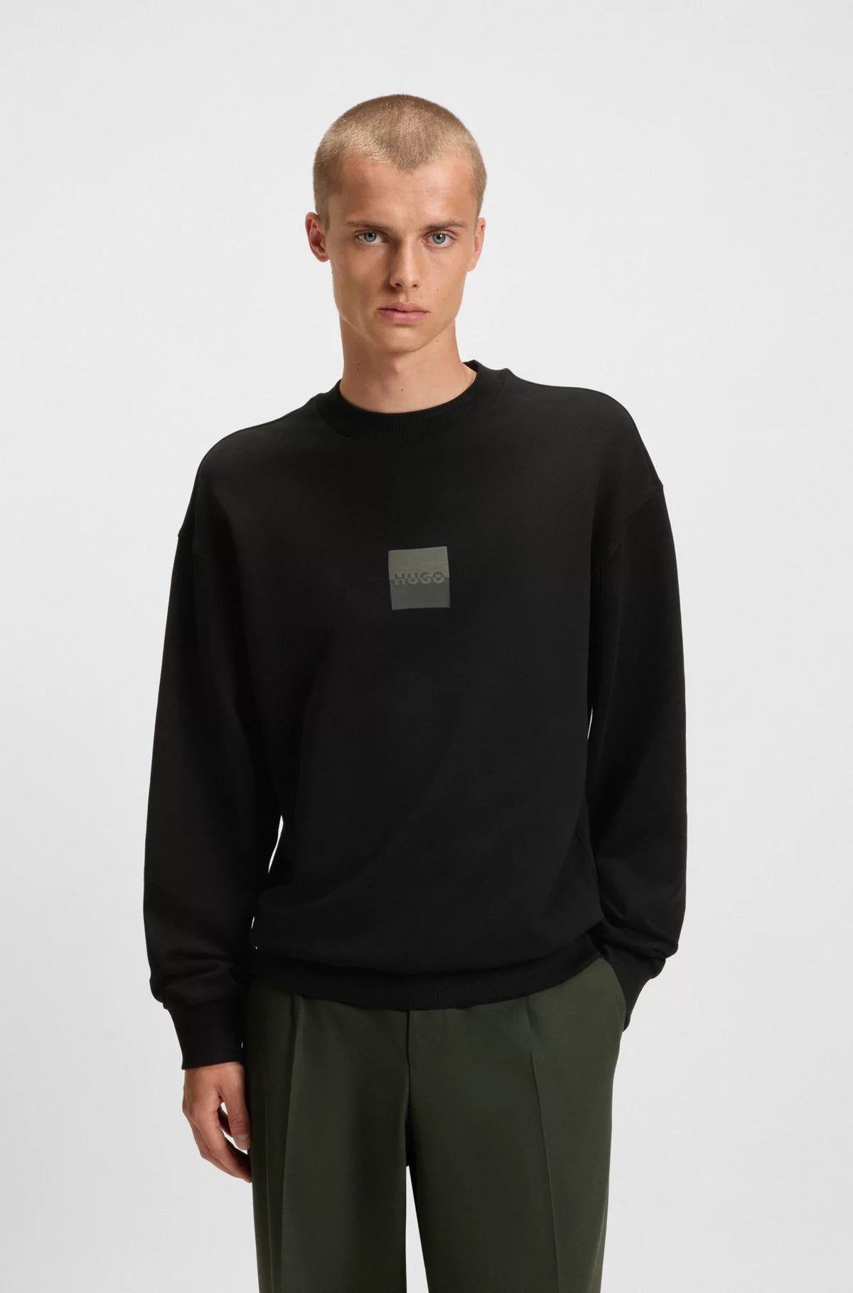 HUGO Crew-Neck Sweatshirt - Dusplited