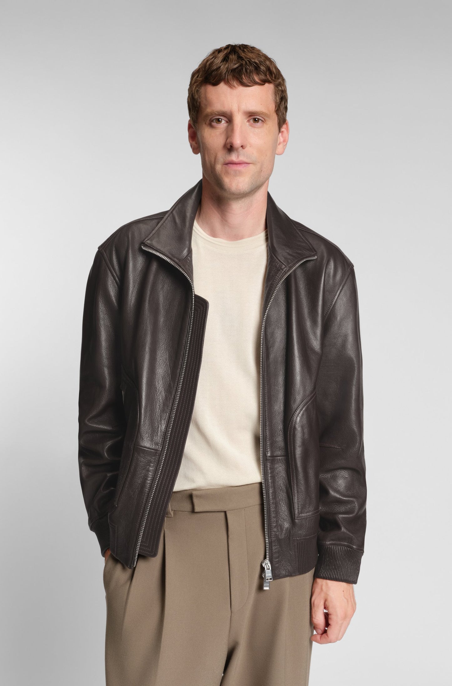 BOSS Leather Jacket - C-Mander