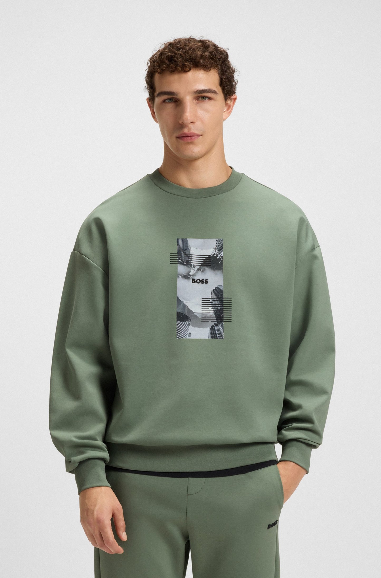 BOSS Crew-Neck Sweatshirt - Stenson Zone
