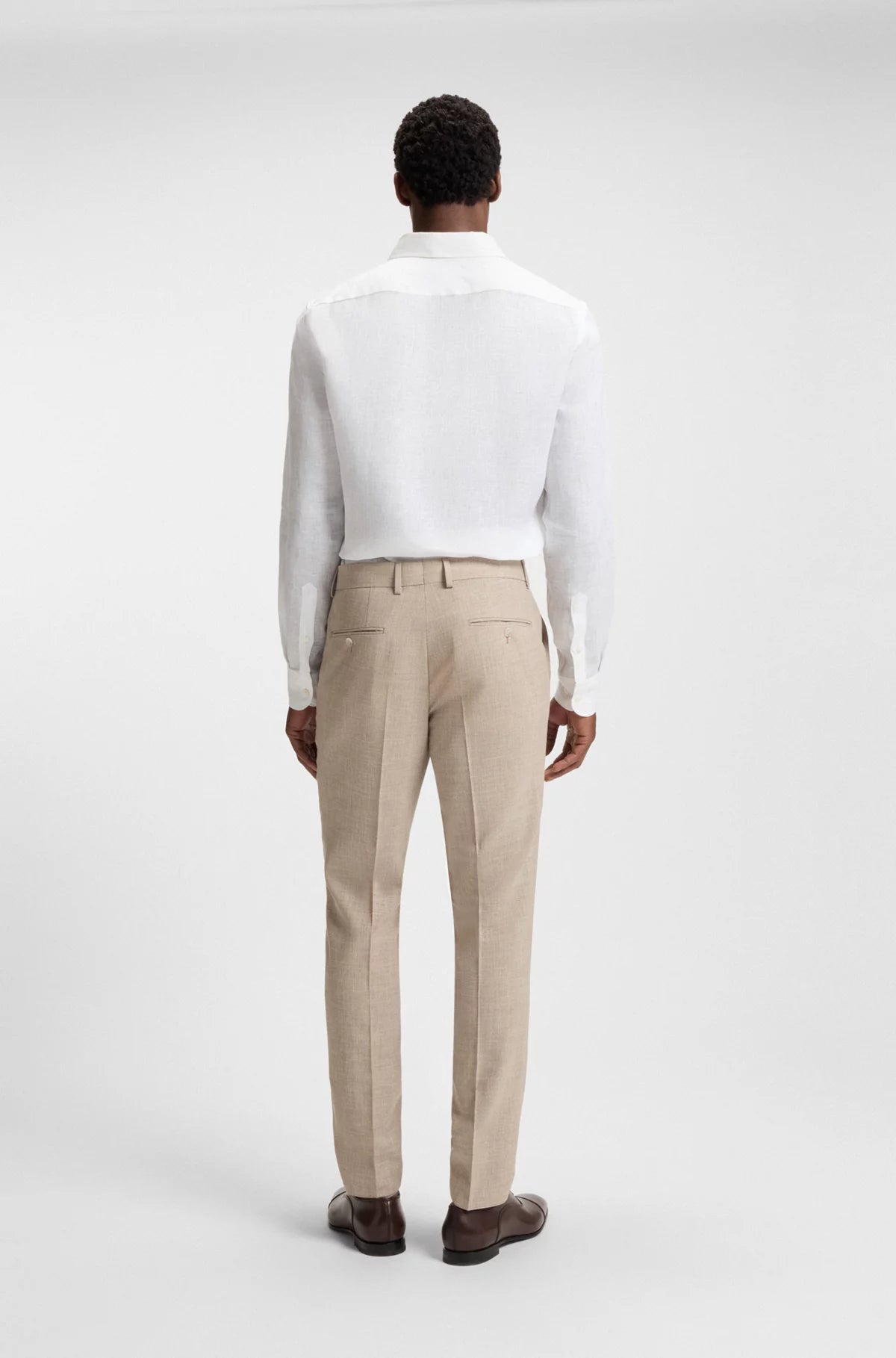 DAVID BECKHAM x BOSS Formal Shirt - H-JACK-1PIECE_DB
