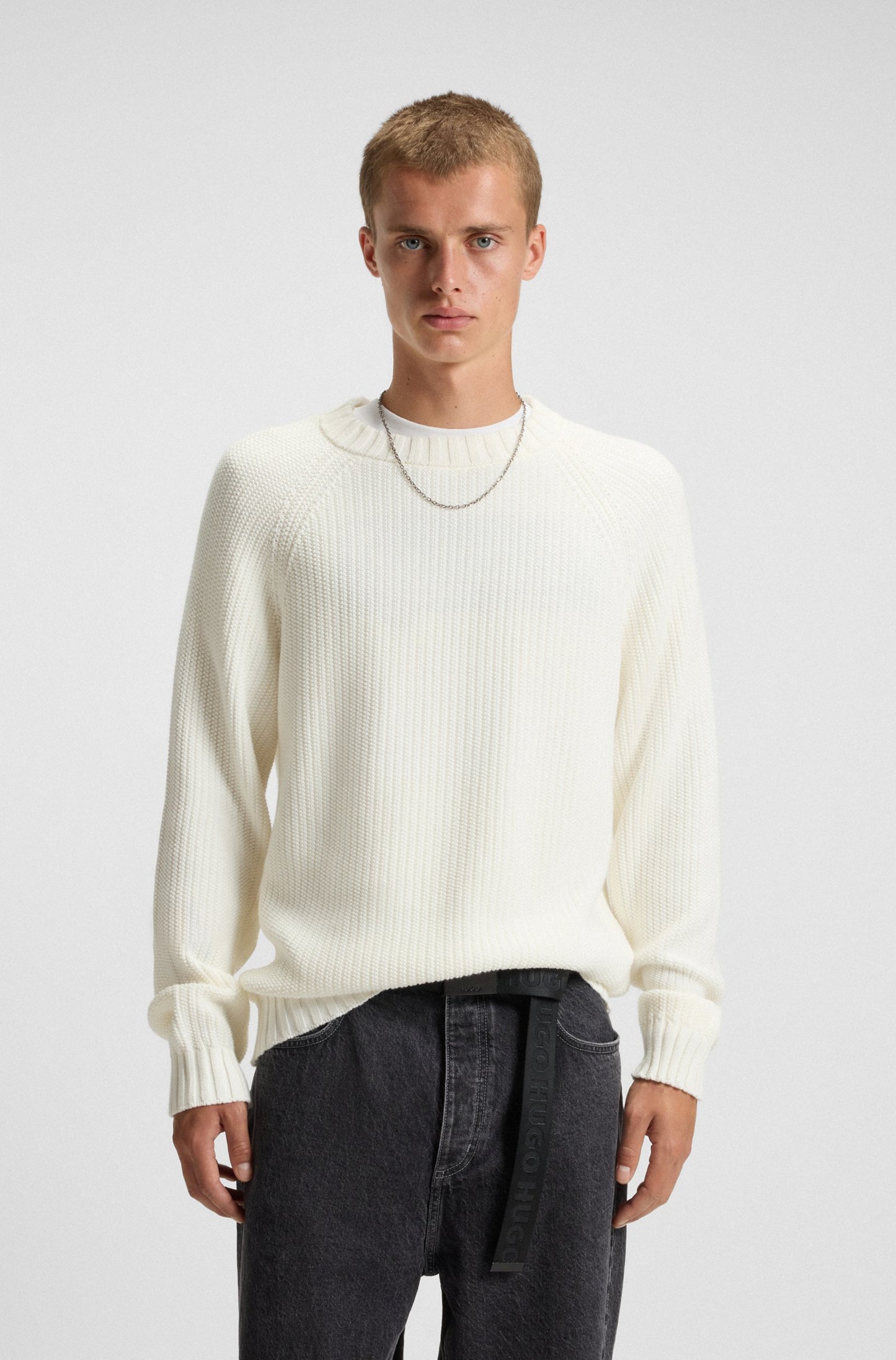 HUGO Crew-Neck Knitwear - Sonnee