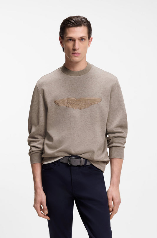 BOSS Crew-Neck Sweatshirt - C-Soleri 242_AM