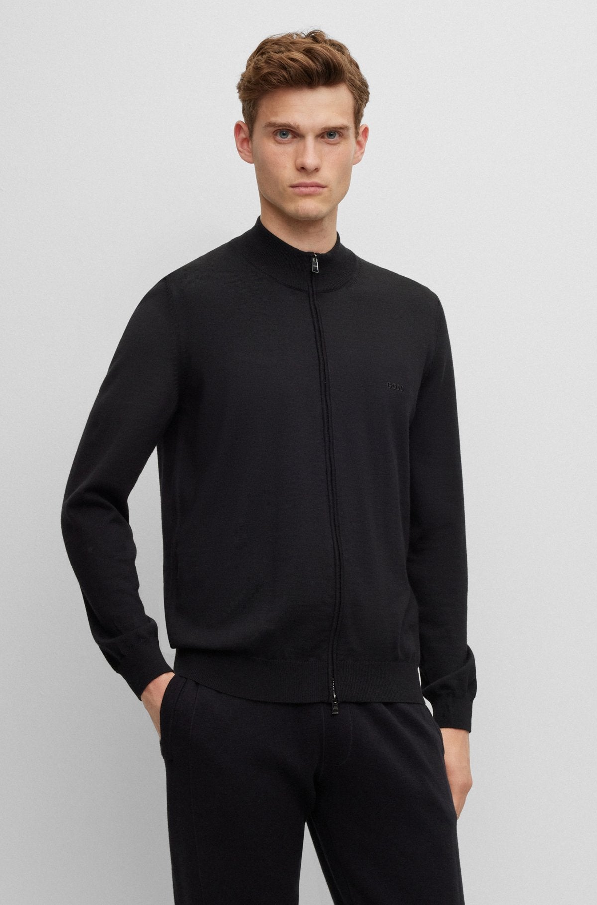BOSS Full Zip Cardigan - Balonso-L