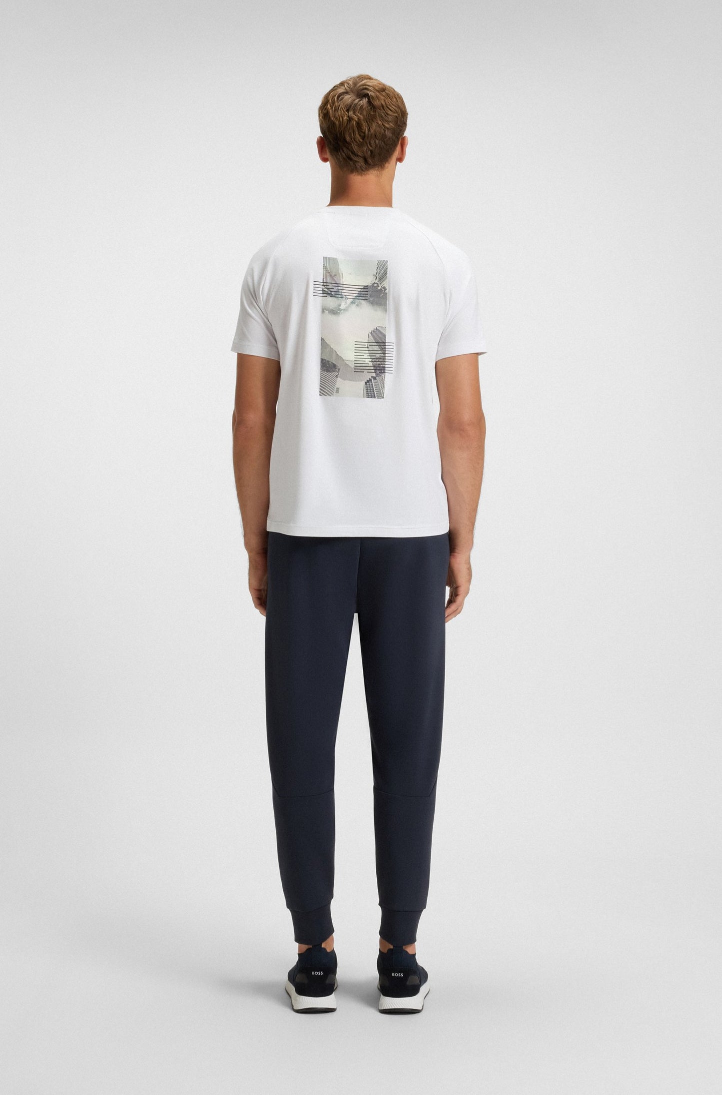 BOSS T-shirt - Tee Stripe Zone