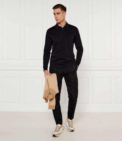 BOSS Polo- Long Sleeve-Pe_interlock_long bscs