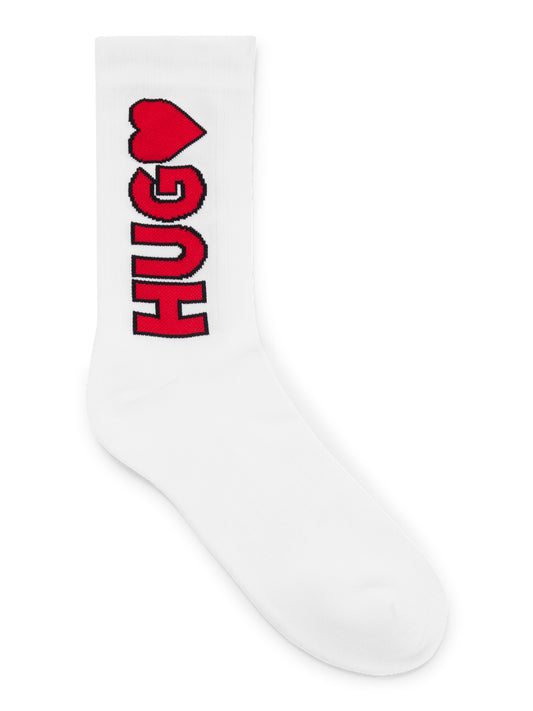Hugo Sport Regular Socks - QS RIB LOVE PA