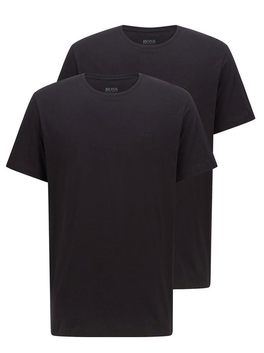 Boss Bodywear T-Shirt - Pack of 2 RN CO Bscs Bodywear T-Shirt Round Neck Boss Business Black 001 XXL 