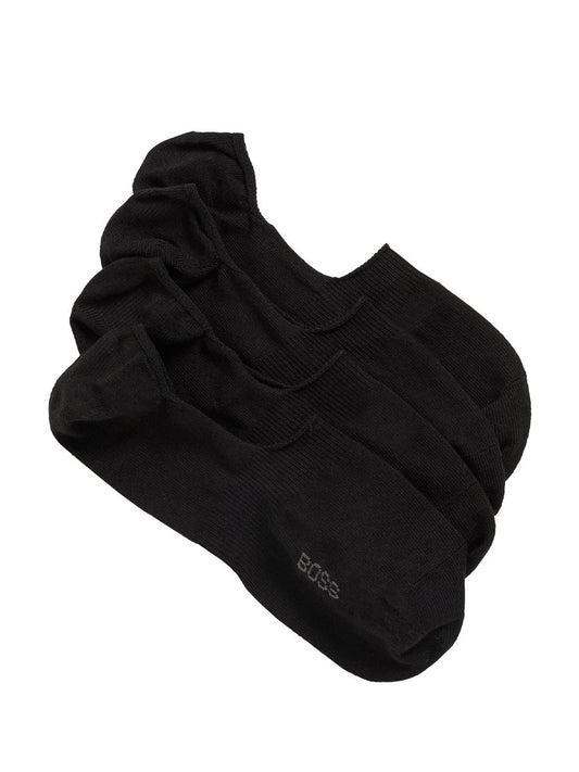 Boss Invisible Socks - Pack Of 2 SL Uni CC Bscs Invisible Socks Boss Business Black 001 41-42 