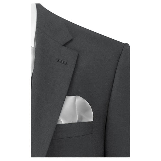 Boss Pocket Square - T-POCKET SQ-223 Pocket Square Boss Business White 100 ONES