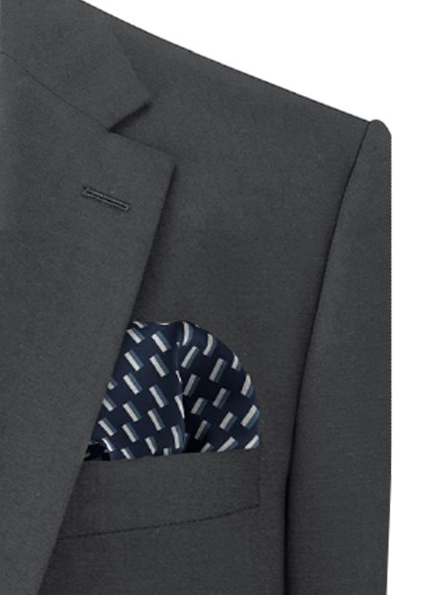 Boss Pocket Square - T-POCKET SQ Pocket Square Black Men Dark Blue 404 ONES