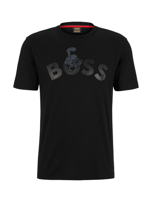 BOSS T-Shirt - Tee Lunar 1 T-Shirt Boss Athleisure Black 001 S 