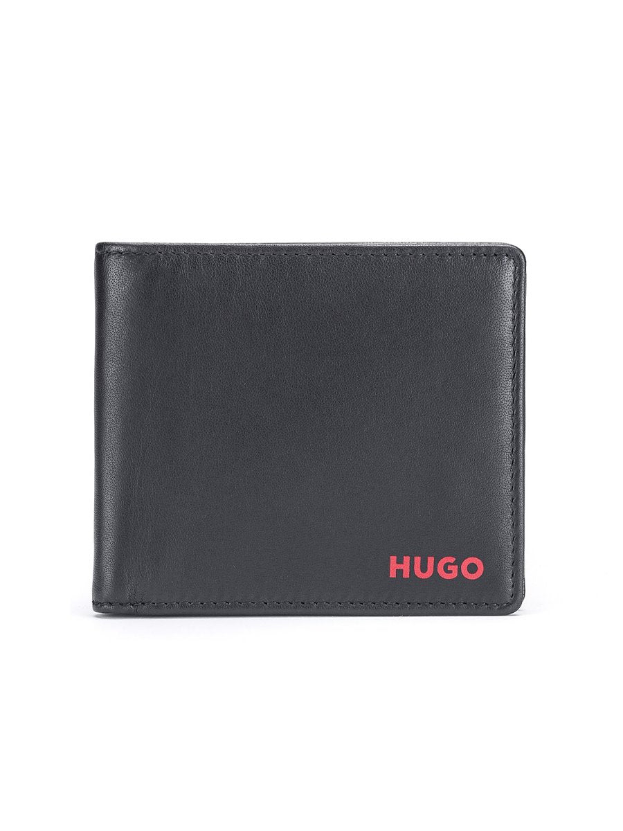 Hugo Wallet - Subway_4 cc coin Small Wallet Hugo Black 002 ONES