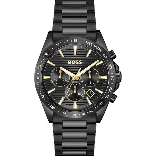 BOSS Watch - Strike Chrono Black