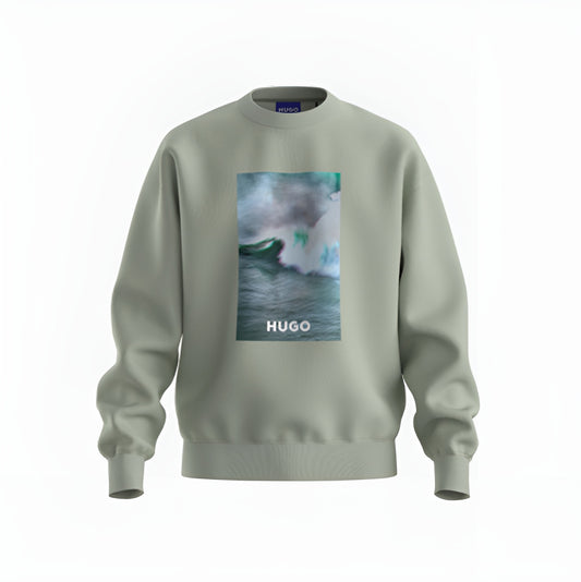 HUGO Crew-Neck Sweatshirt - Nofintex