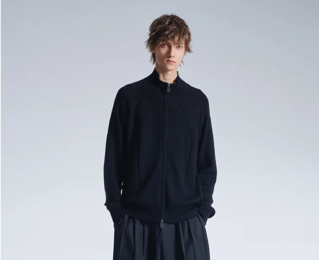 Harrison Wong - Ziper Cardigan