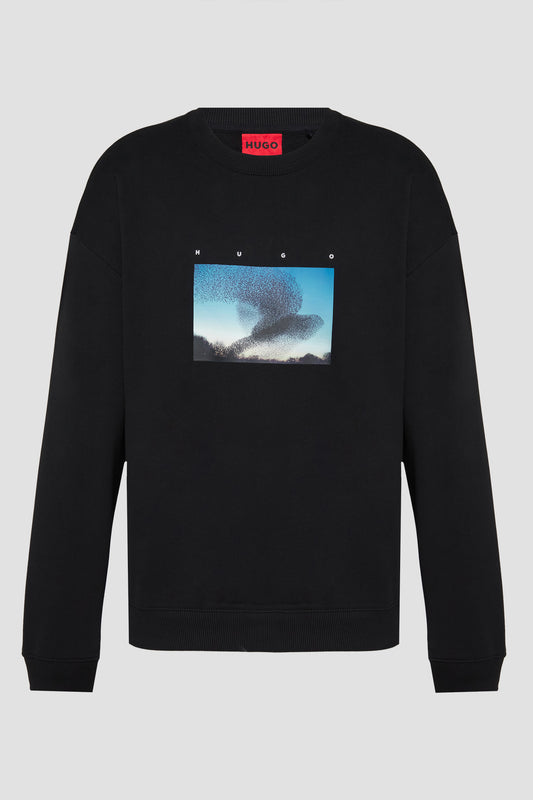 HUGO Crew-Neck Sweatshirt - Dorizonto