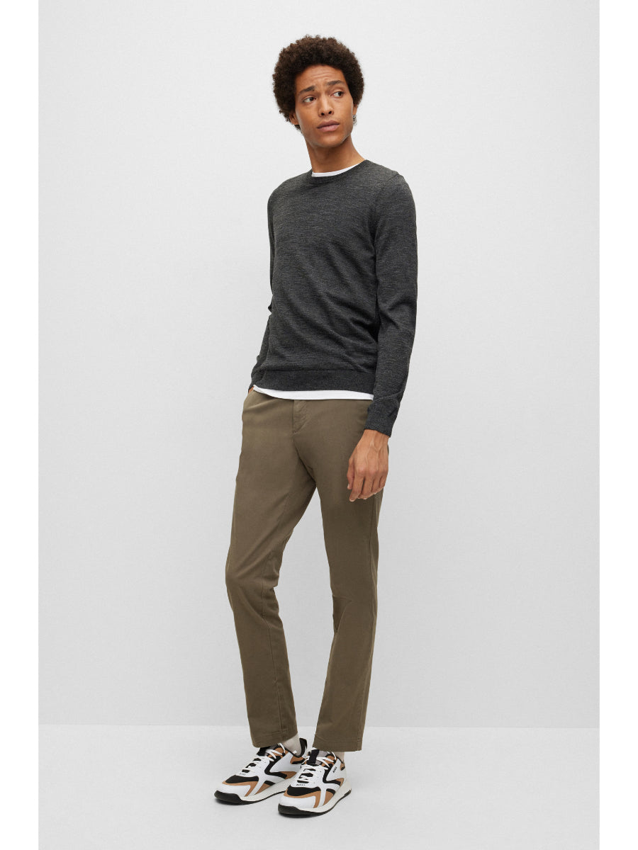 BOSS Crew-Neck Knitwear - Leno-P