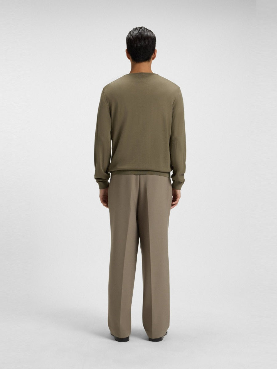 BOSS Crew-Neck Knitwear - Leno-P