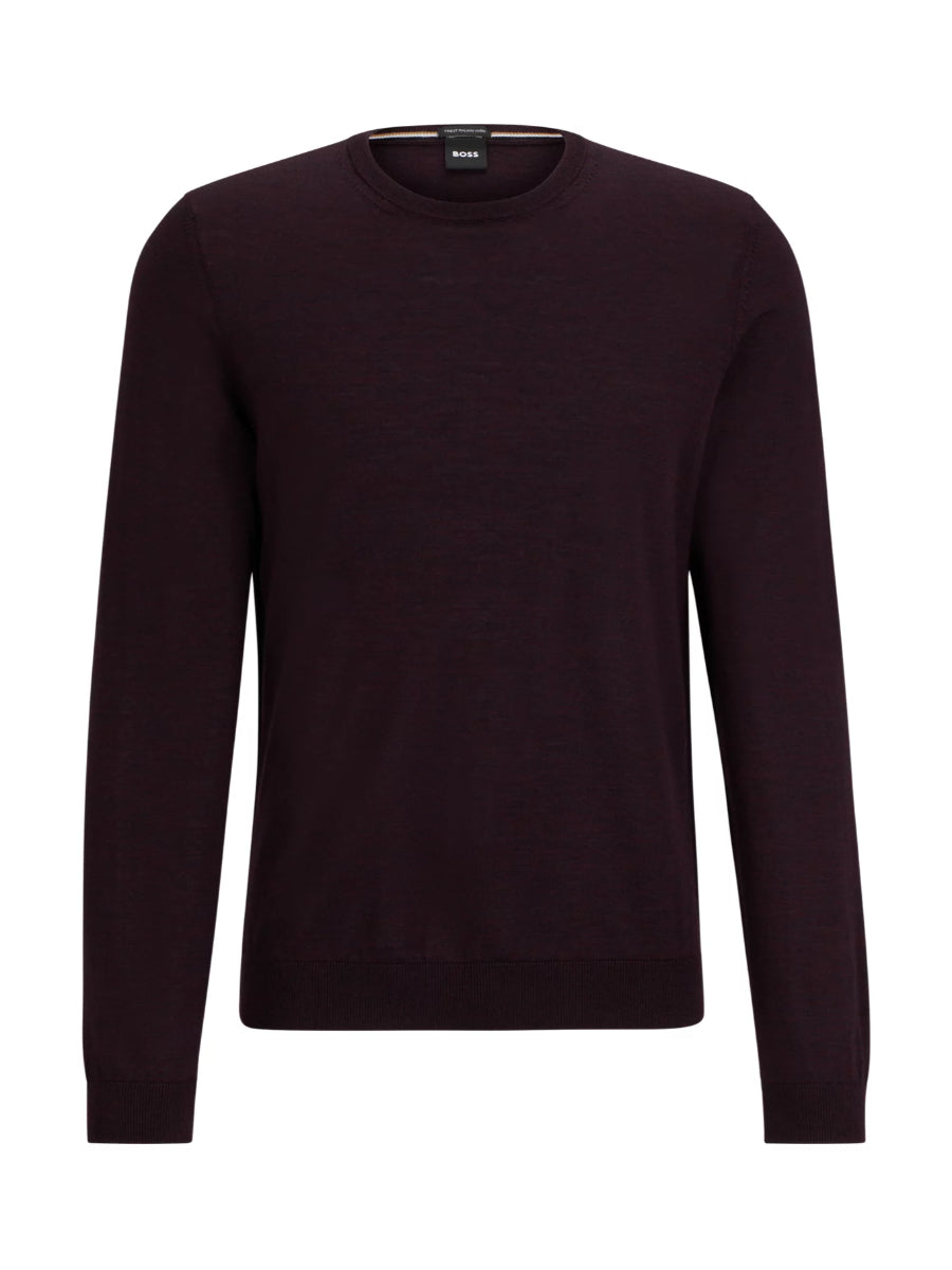 BOSS Crew-Neck Knitwear - Leno-P