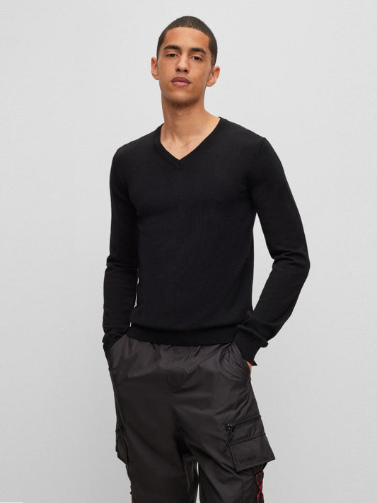 HUGO V-Neck Knitwear - San Vredo-M