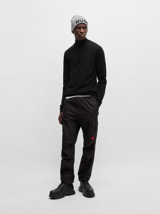 HUGO Half Zip Knitwear - San Quirin-M