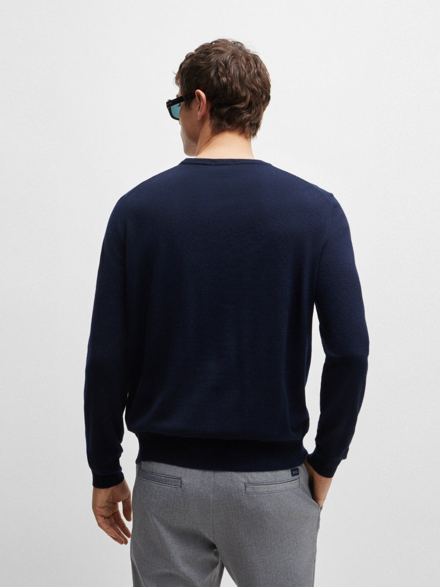 BOSS Crew-Neck Knitwear - Botto-L