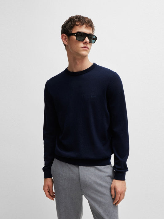 BOSS Crew-Neck Knitwear - Botto-L