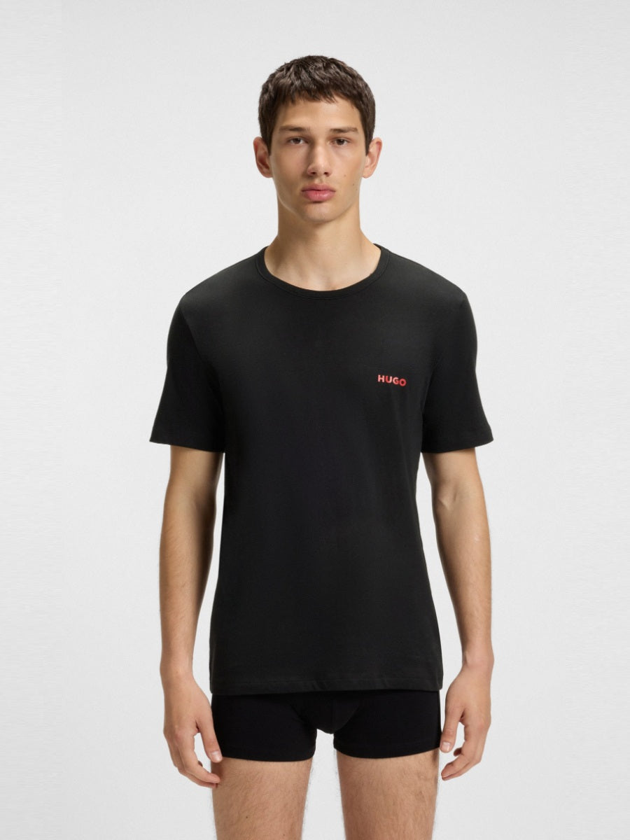 HUGO Bodywear T-Shirt Round Neck - T-SHIRT RN TRIPLET P